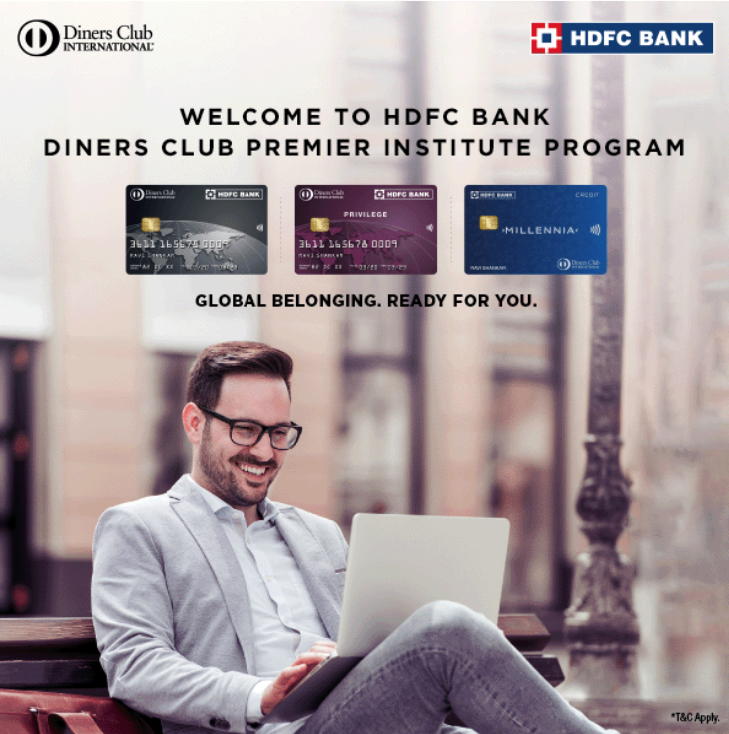 HDFC Bank Diners Club Alumni offer