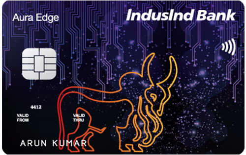 IndusInd Platinum Aura Edge Credit Card