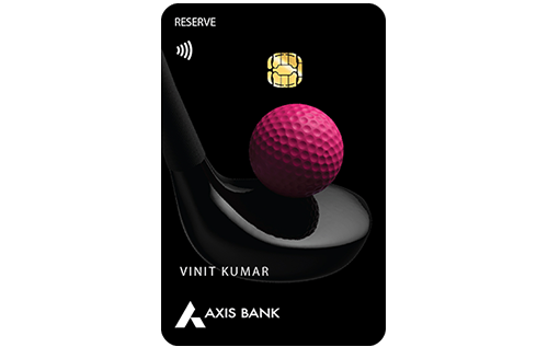 axis bank reserve credit card
