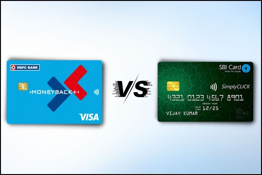 HDFC MoneyBack Plus vs SBI SimplyClick Credit Card: Which One is Best?