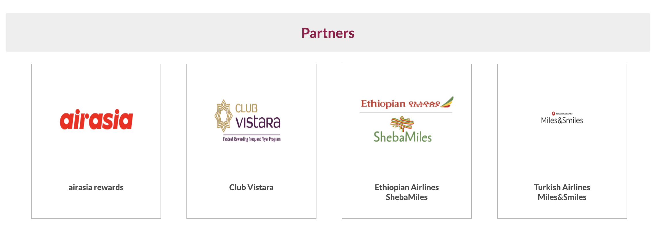 Axis Bank Atlas Credit Card Partner Airlines