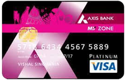 Axis My Zone Easy Credit Card