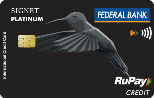 Federal Bank RuPay Signet Credit Card Feature