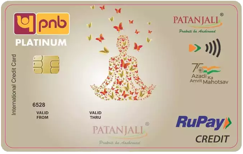 PNB RuPay Platinum Patanjali Credit Card