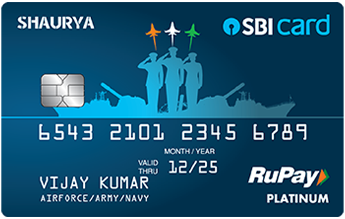 Shaurya SBI Credit Card