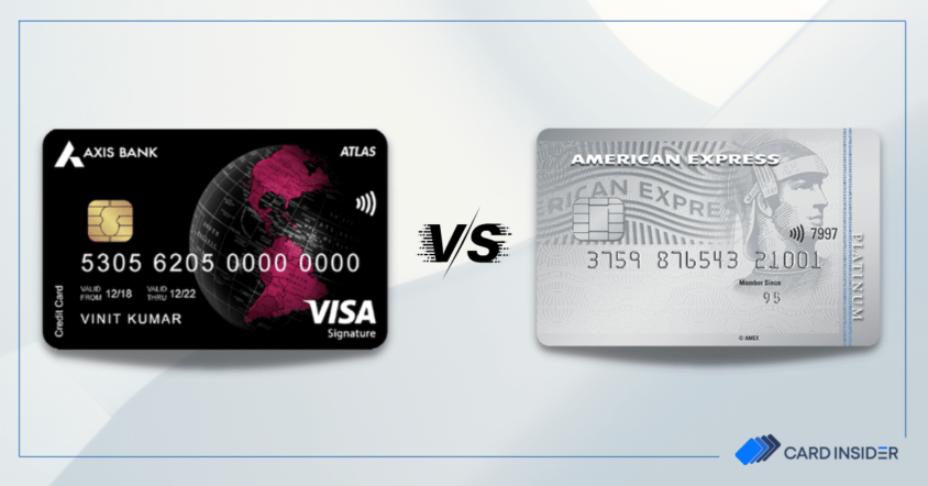 Axis Bank Atlas vs AmEx Platinum Travel Credit Card