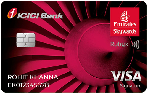 Emirates Skywards ICICI Bank Rubyx Credit Card
