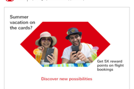 Get 5x Reward Points On Flight Bookings With Your HSBC Credit Cards