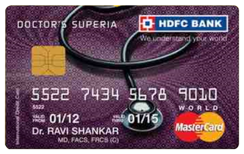 HDFC Doctors Superia Credit Card