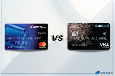 icici sapphiro credit card vs sbi elite card featured