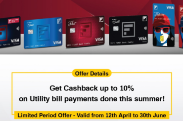 idfc utility bill payments offer