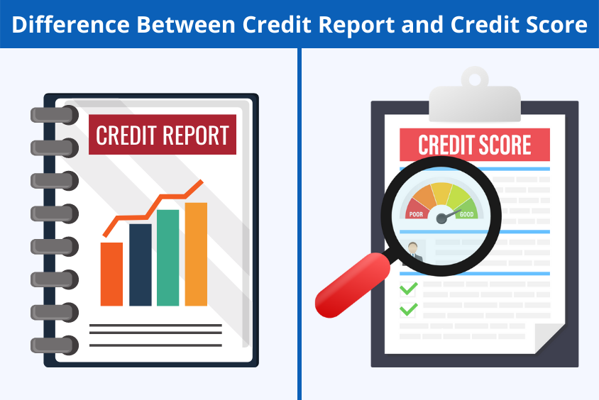 Difference Between Credit Report and Credit Score