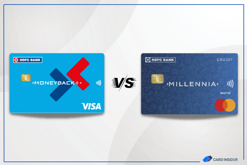 HDFC MoneyBack Plus Credit Card Vs Millennia Card
