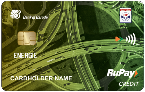 HPCL Bank of Baroda BoB ENERGIE Credit Card