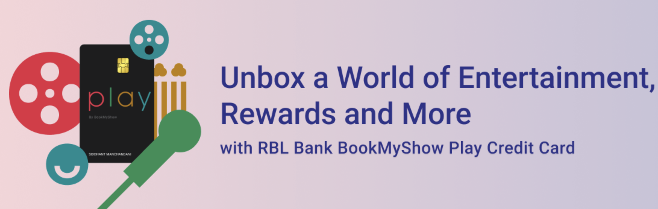 BookMyShow RBL Bank PLAY Credit Card to Launch