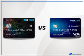 sbi prime vs simply save credit card featured