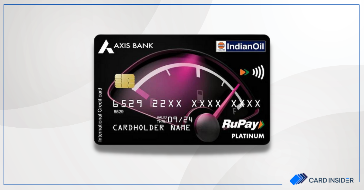 Axis Bank Indian oil rupay credit card