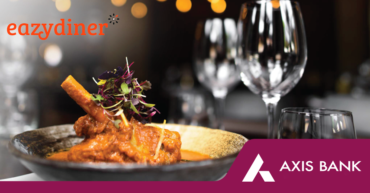 axis bank partners with eazydiner