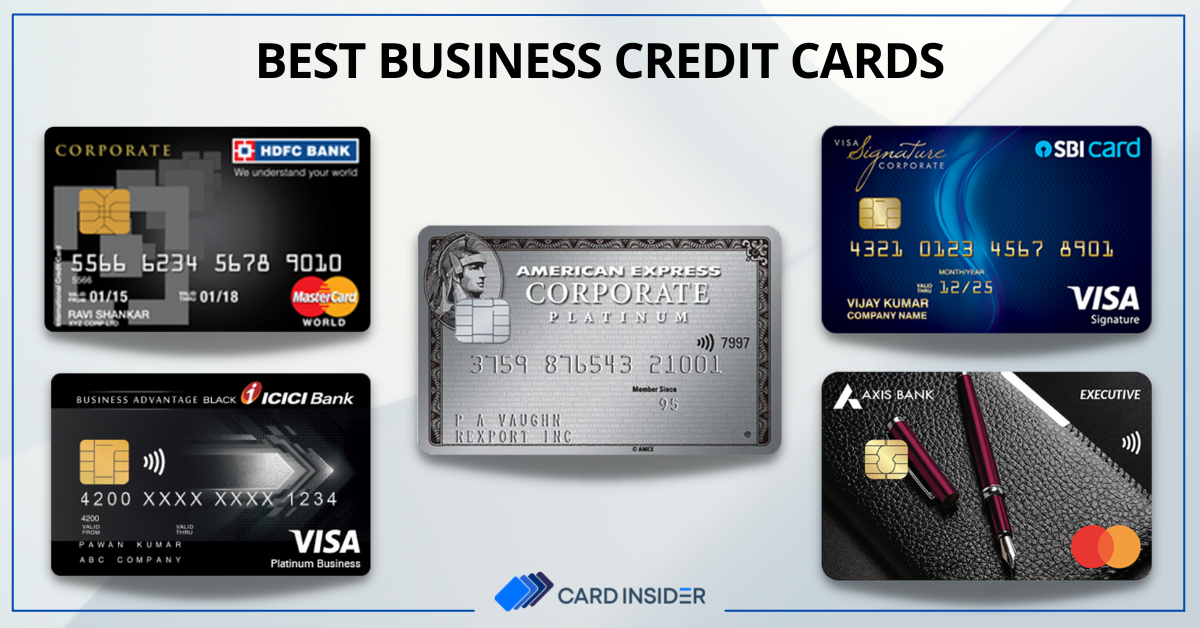 Best Business Credit Cards in India 2022