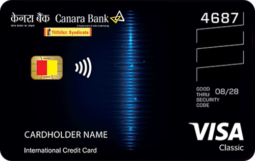 Canara Bank Visa Classic/MasterCard Standard Credit Card