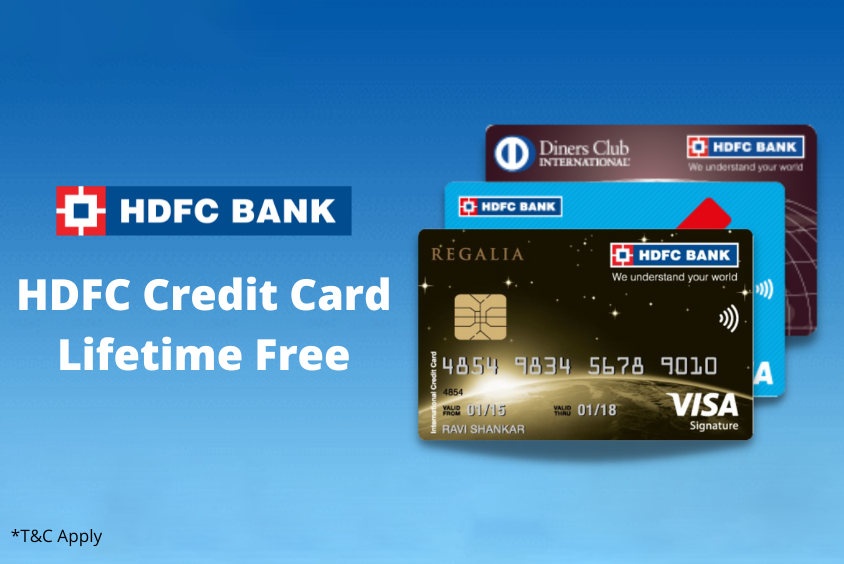 How To Make HDFC Credit Card Lifetime Free terms conditions featured