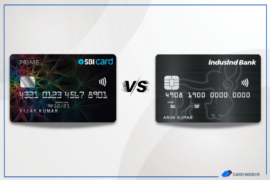 SBI Card Prime Vs Indusind Bank Platinum Credit Card Featured