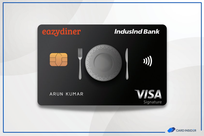 Eazydiner indusind bank credit card launched