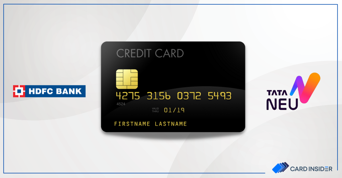 hdfc tata neu plus and infinity credit card launched