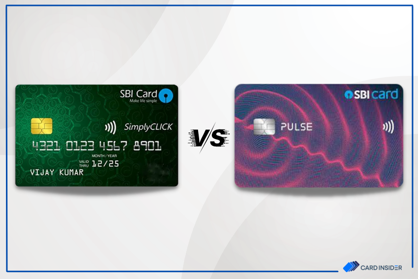 SBI SimplyCLICK Credit Card vs SBI Card PULSE Featured