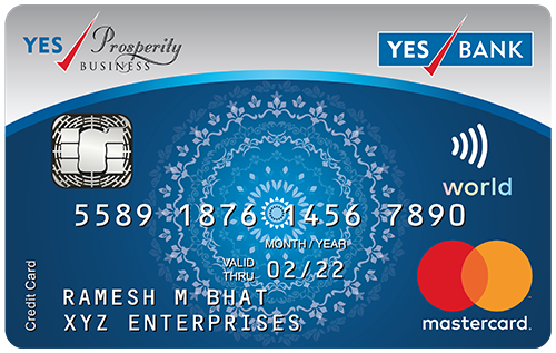 YES PROSPERITY Business Credit Card