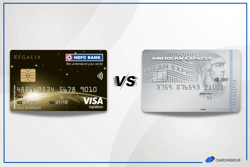 hdfc regalia vs american express platinum travel credit card featured