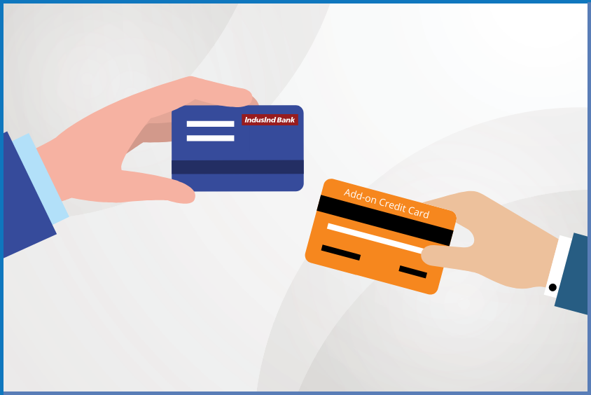 indusind bank add-on credit card