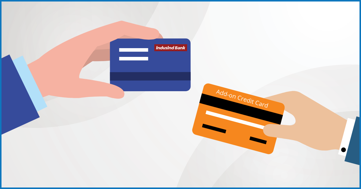 indusind bank add-on credit card