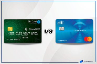 SimplyCLICK SBI Card vs CitiBank Cashback Credit Card Featured