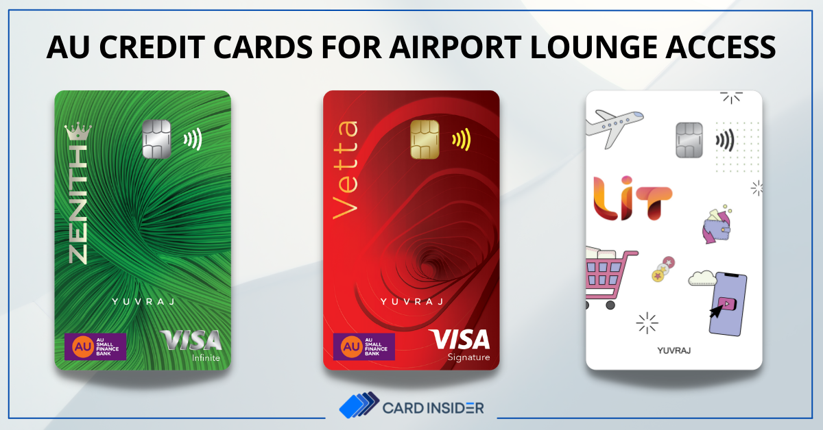 AU Bank Credit Cards for Airport Lounge Access
