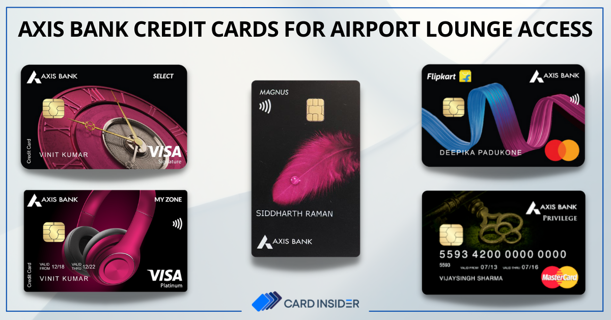 Axis Bank Credit Cards For Airport Lounge Access