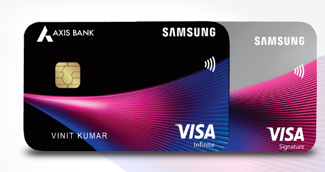 Axis Bank Samsung Credit Cards