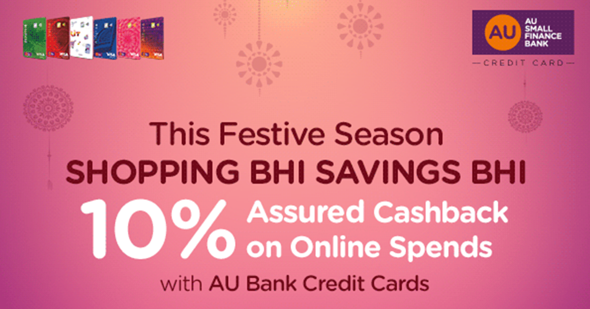 Online Shopping With AU Bank Credit Cards