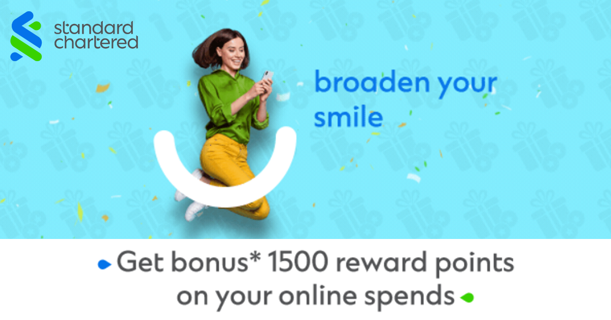 Get 1,500 Bonus Reward Points On Online Shopping With SCB Ultimate Credit Card