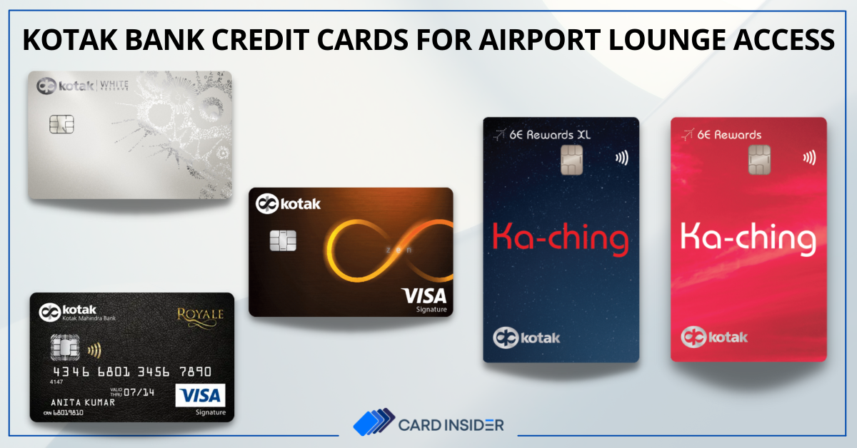Kotak Mahindra Bank Credit Cards for Airport Lounge Access