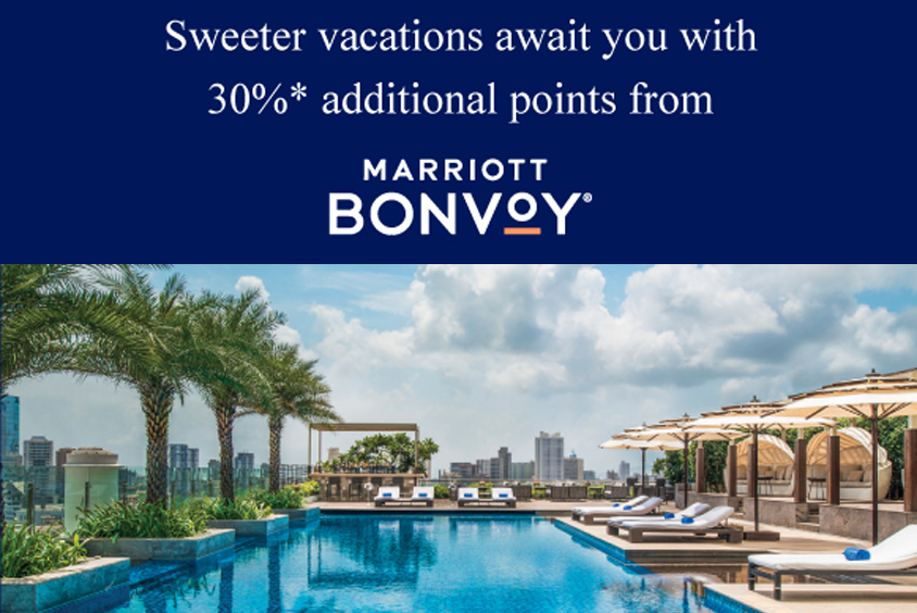 AmEx Bonus 30% Marriott Bonvoy Points Transfer Offer: Valid Till 31 Oct 22