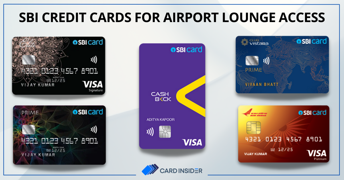 SBI Credit Cards For Airport Lounge Access