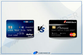 SBI SimplySAVE Credit Card VS ICICI Bank Platinum Chip Credit Card