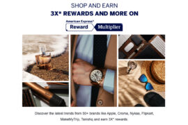 Gift Vouchers On Shopping With Your AmEx Credit Cards Feature