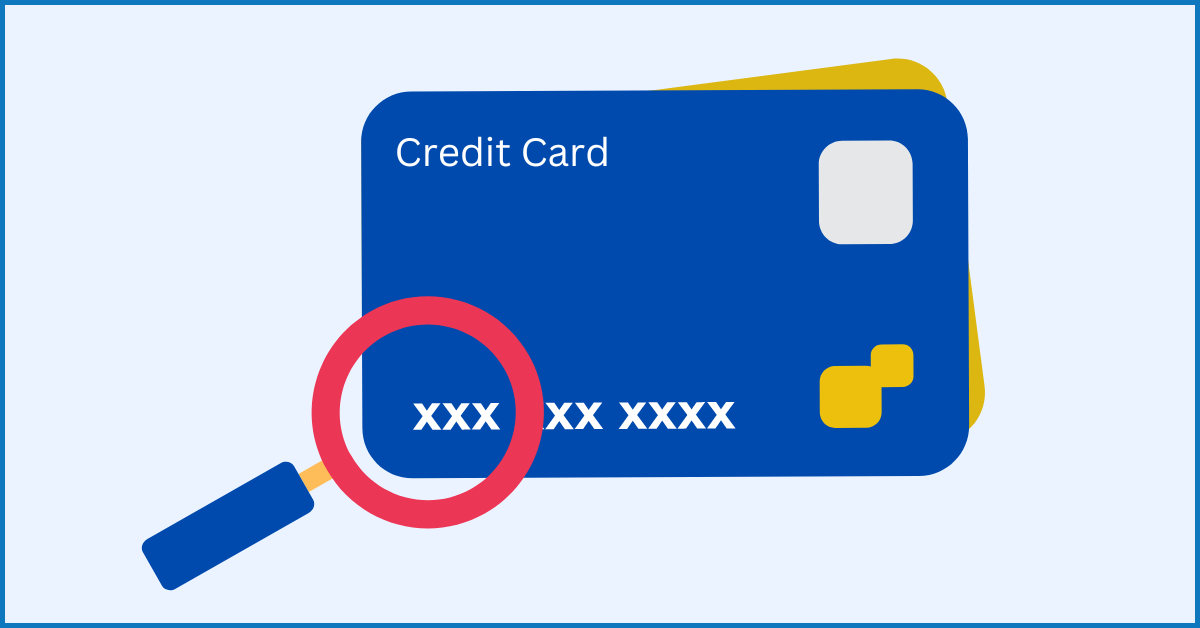 How Can You Find Your Credit Card Number Without The Credit Card?