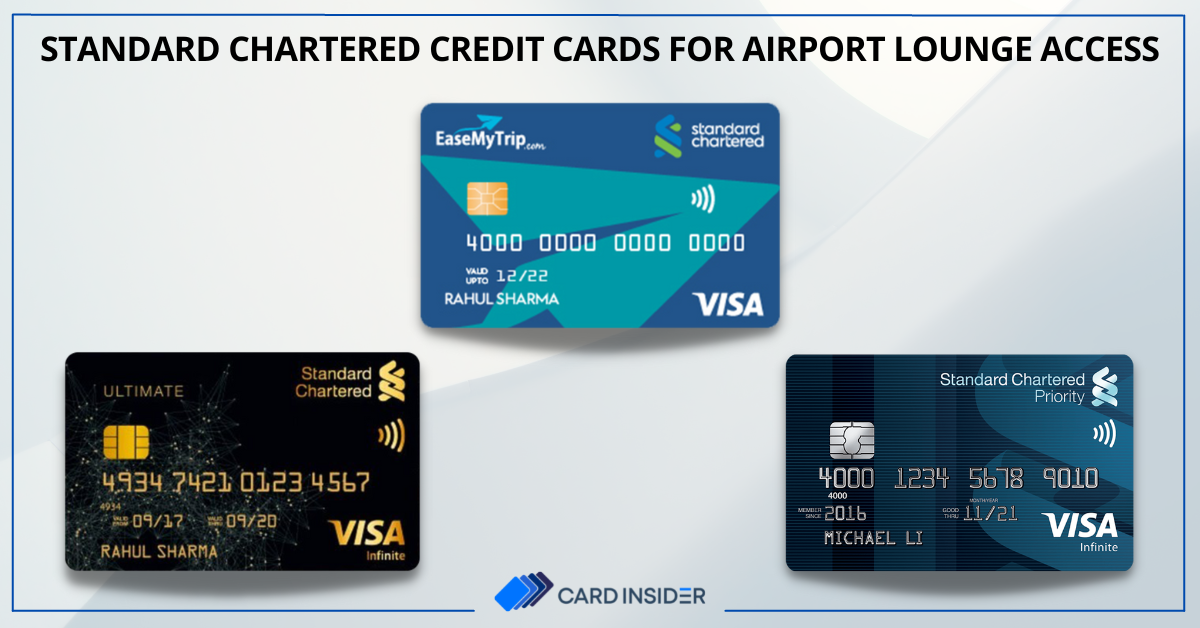 Standard Chartered Credit Cards For Airport Lounge Access