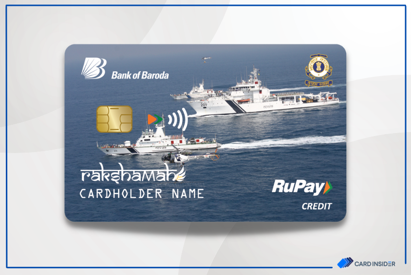 BoB Launches RuPay -39Rakshamah-39 Credit Card Exclusively for Indian Coast Guards Personne