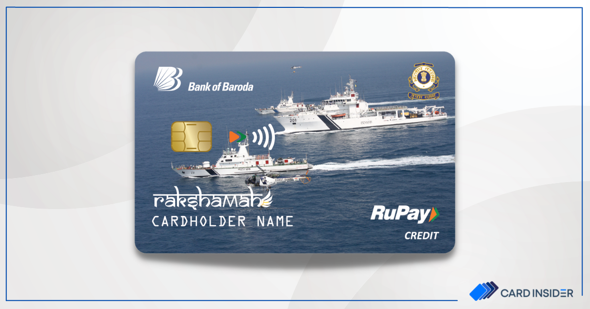 BoB Launches RuPay 'Rakshamah' Credit Card Exclusively for Indian Coast Guards Personnel