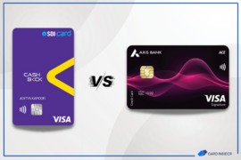 Cashback SBI Card Vs Axis Bank Ace Credit Card