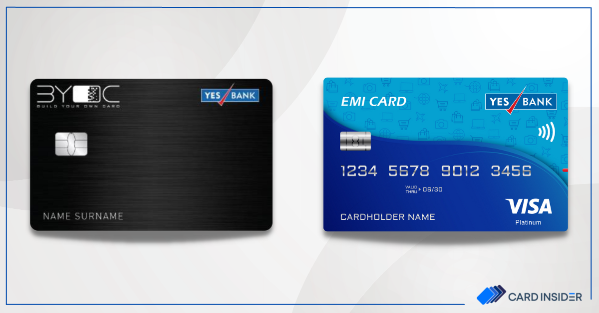 YES Bank Launches The BYOC and The EMI Credit Cards